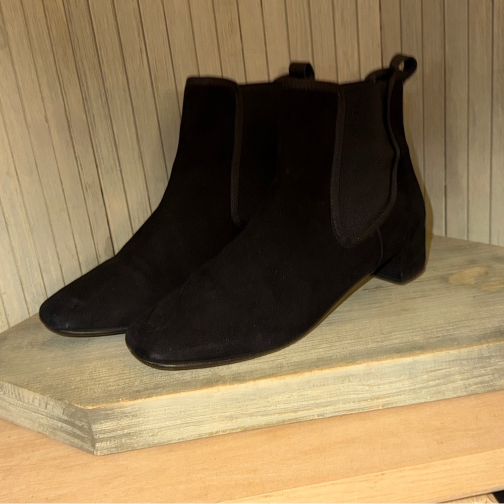 Francis Valentine Black Booties Made in Brazil 8B